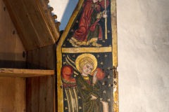Sakramentsskåp i korets norra mur