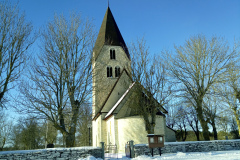 Ganthem kyrka från öster