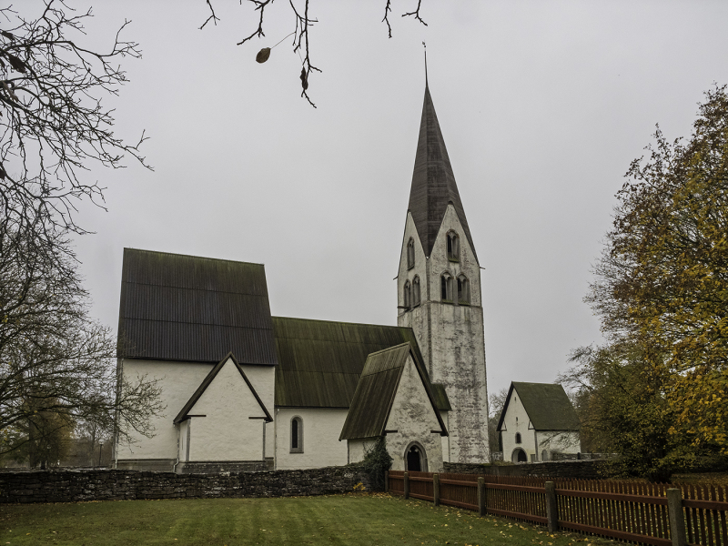 Garde kyrka från norr