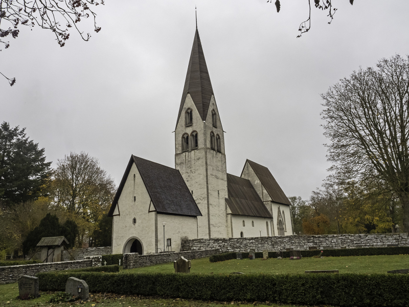 Garde kyrka från sydväst