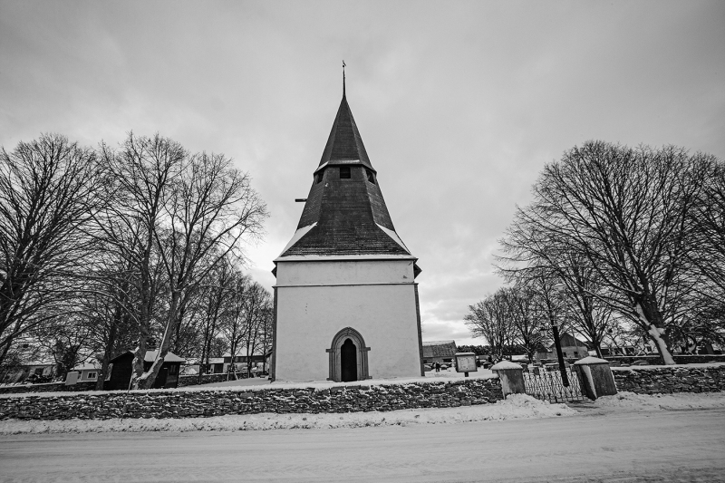 Gerum kyrka från väster