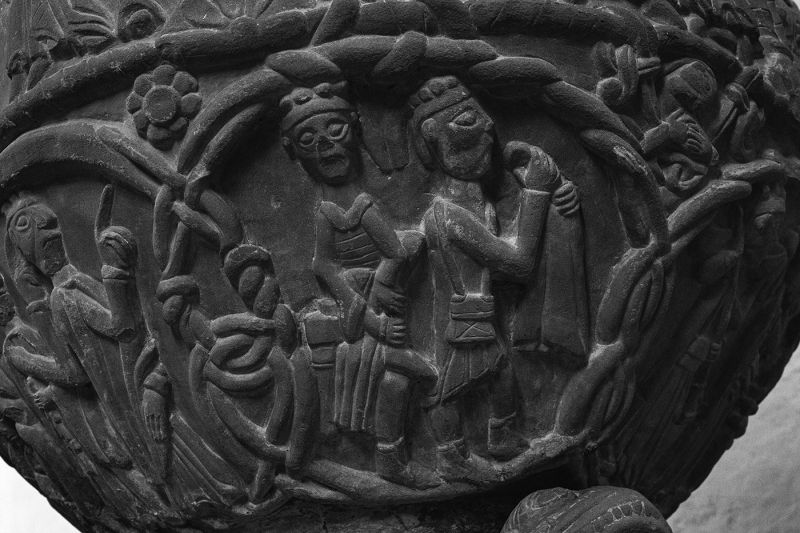 Dopfunt från 1100-talet, tillskriven Hegvald