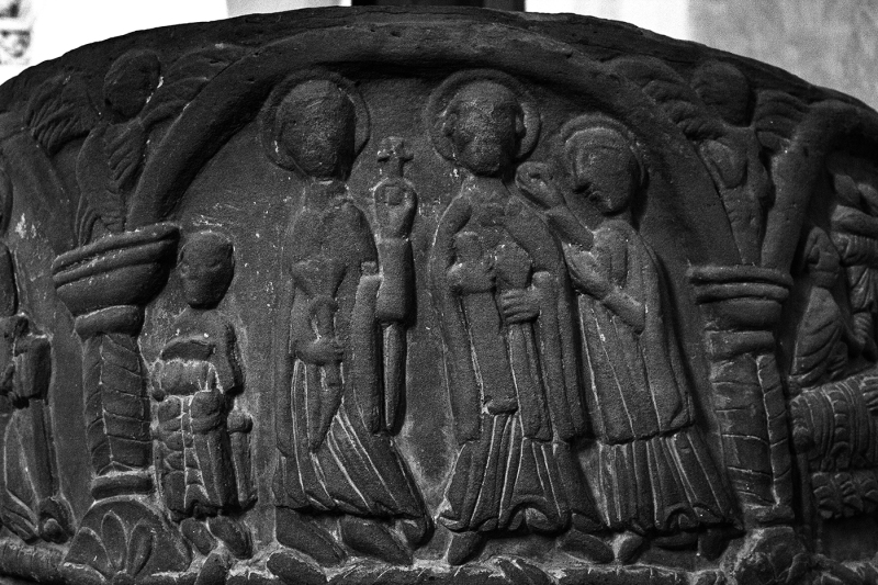 Dopfunt från 1100-talet, tillskriven Hegvald