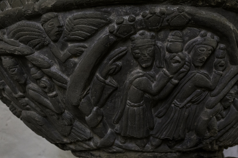 Dopfunt från 1100-talet, tillskriven Hegvald