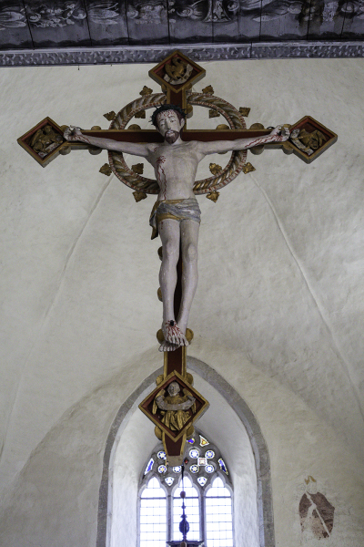 Krucifix från mitten av 1400-talet