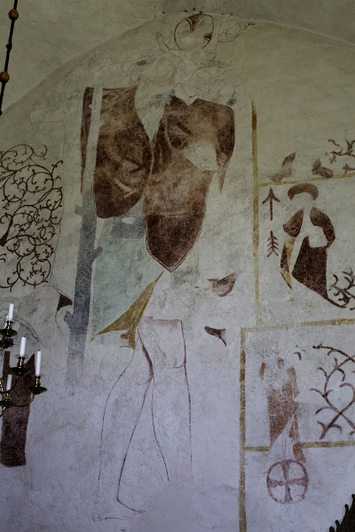 Senmedeltida kalkmålning