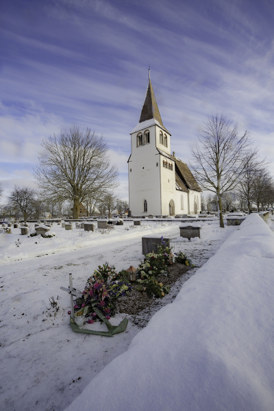 Hejde kyrka från sydväst