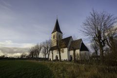 Hejdeby kyrka från sydost
