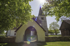 Hejnum kyrka från norr