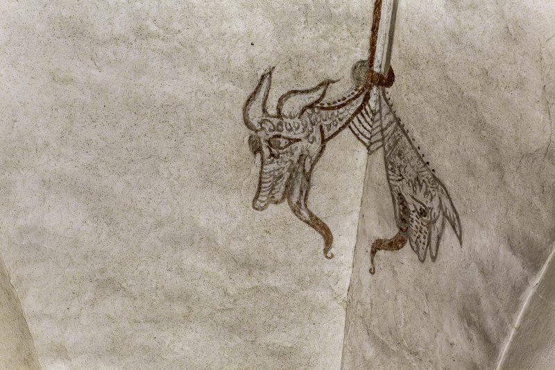 Målning i tornkammaren