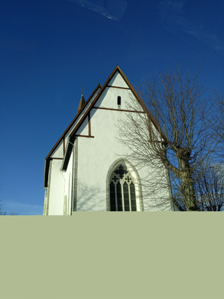 Hörsne kyrka från öster