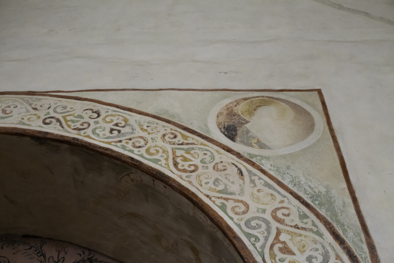 Bysantinska kalkmålningar från slutet av 1100-/början av 1200-talet.