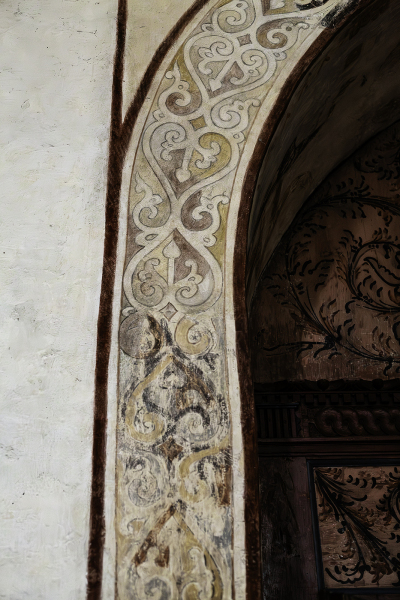 Bysantinska kalkmålningar från slutet av 1100-/början av 1200-talet.