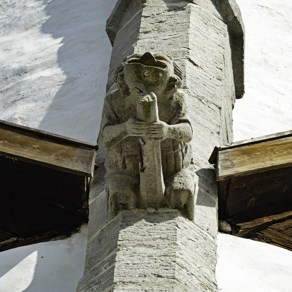 Vattenkastare på tornet, 1340-tal