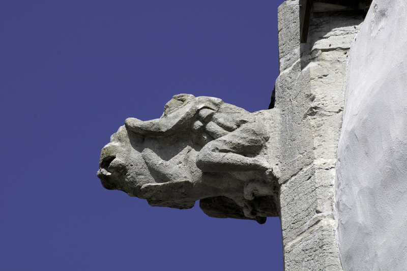 Vattenkastare på tornet, 1340-tal