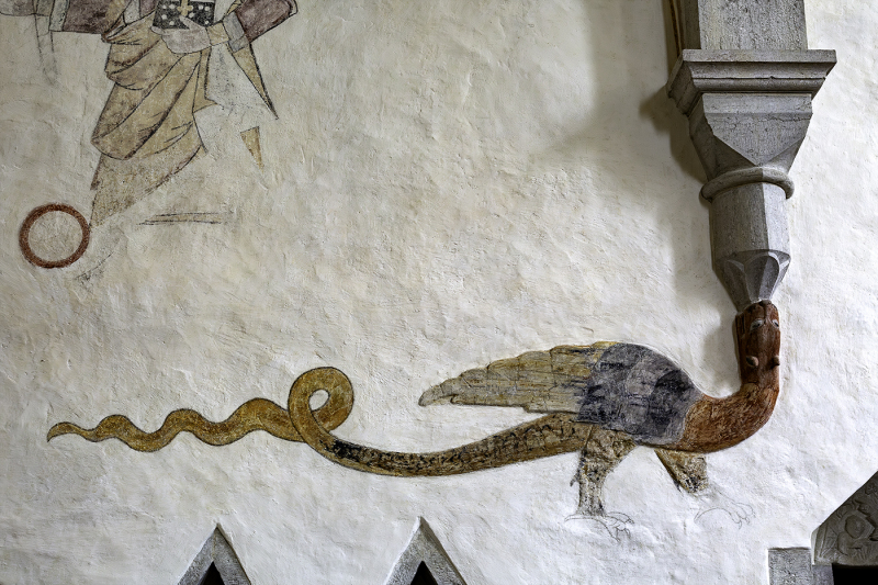 Målning, troligen slutet av 1200-talet