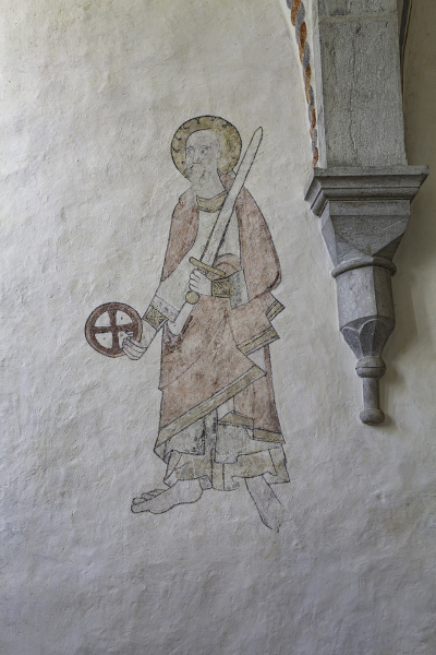 Målning, troligen slutet av 1200-talet