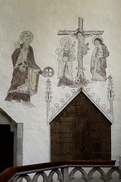 Målning, troligen slutet av 1200-talet