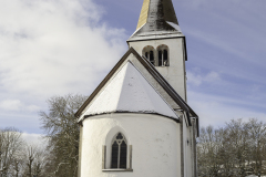 Linde kyrka från öster