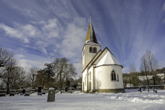 Linde kyrka från sydost