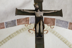 Gipskopia av triumfkrucifix från ca 1200