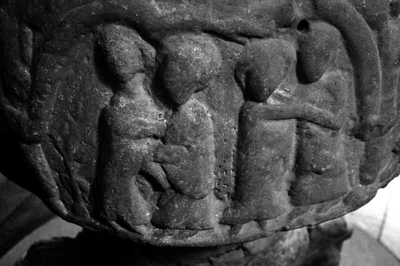 Dopfunt från ca. 1200, tillskriven Hegvald.