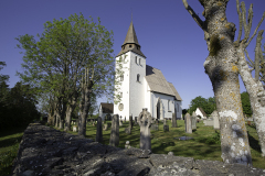Norrlanda kyrka från sydväst