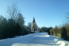 Norrlanda kyrka från öster