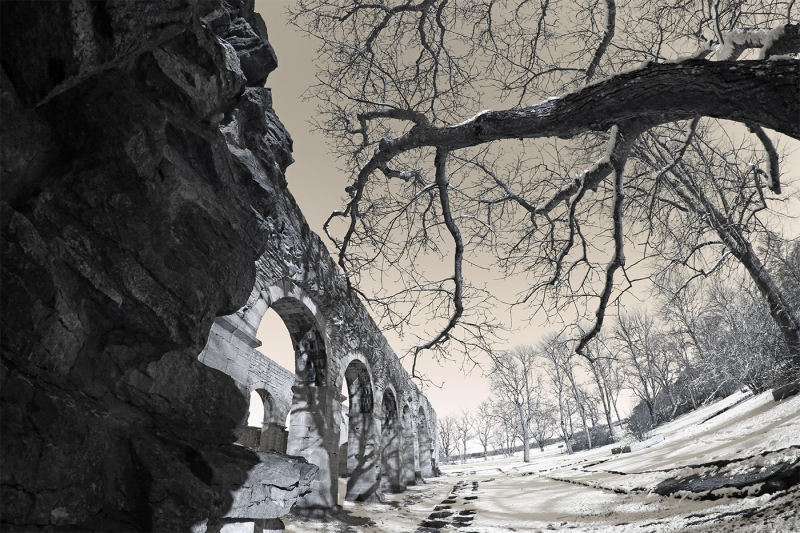Roma klosterruin