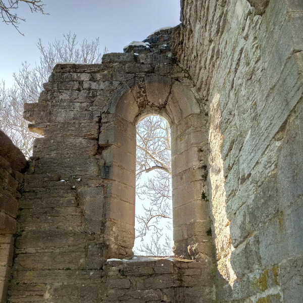 Roma klosterruin