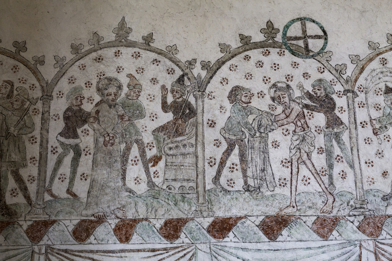 Passionsfris, 1400-tal