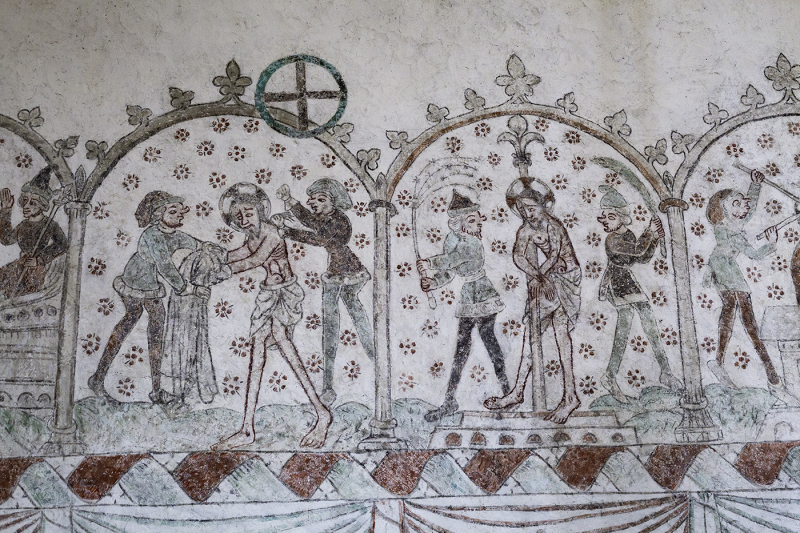 Passionsfris, 1400-tal