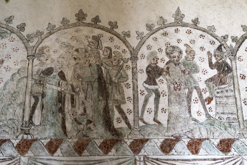 Passionsfris, 1400-tal