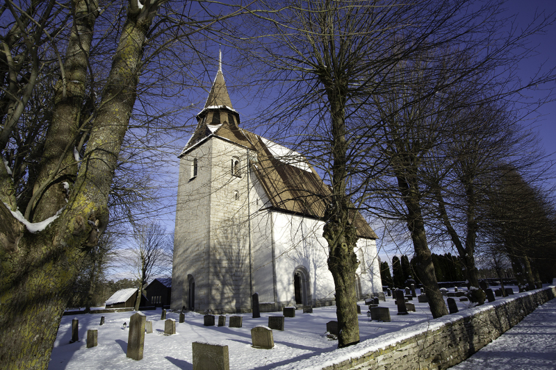Sjonhem kyrka från sydväst