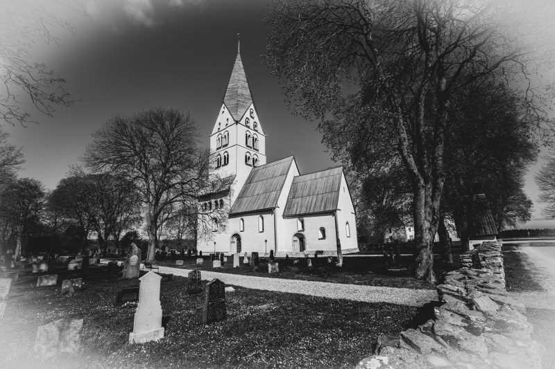 Stenkyrka kyrka från söder