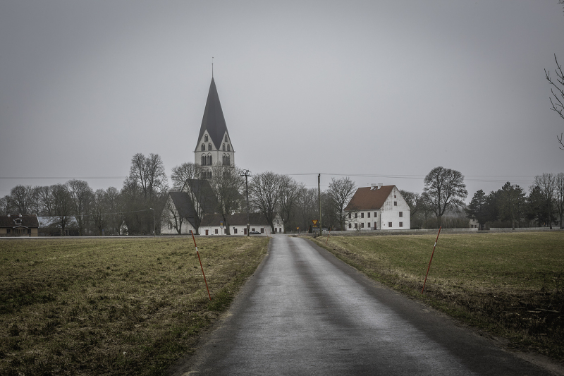 Stenkyrka kyrka från nordost
