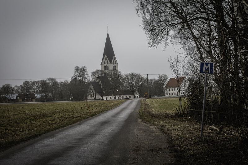 Stenkyrka kyrka från nordost