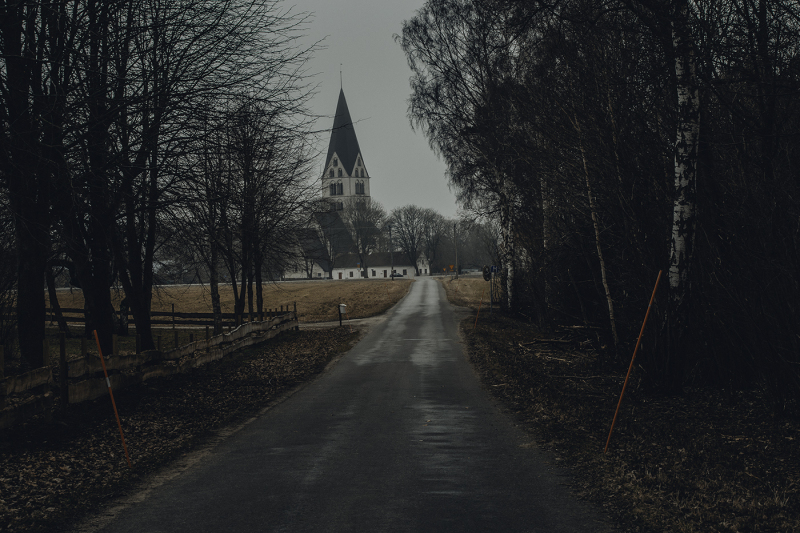 Stenkyrka kyrka från nordost