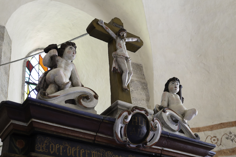 Altaruppsats från 1600-talet