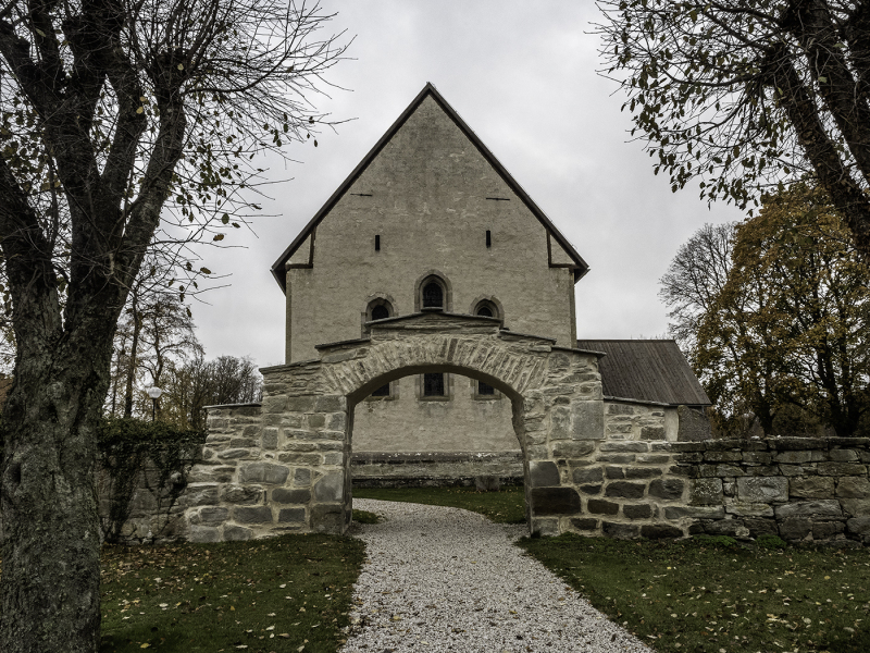 Vamlingbo kyrka från öster