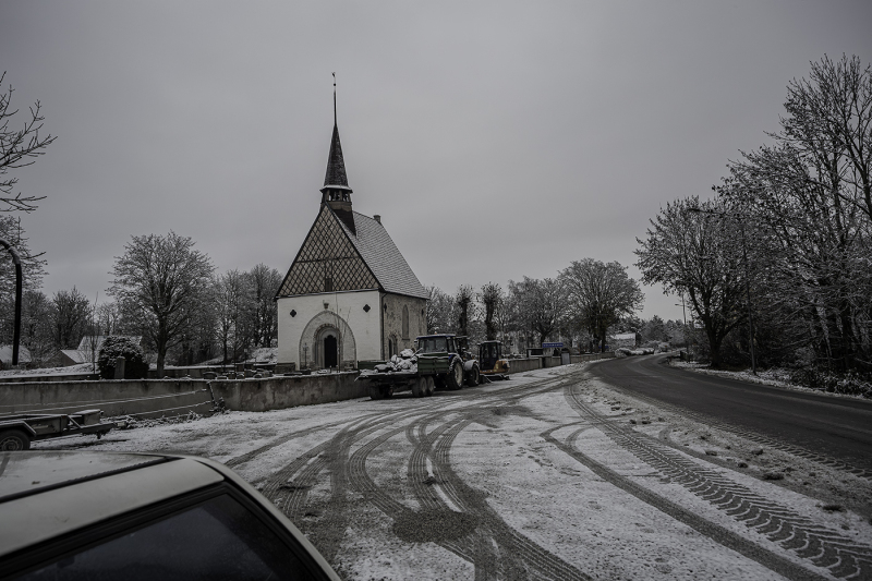 Västergarn kyrka västerifrån